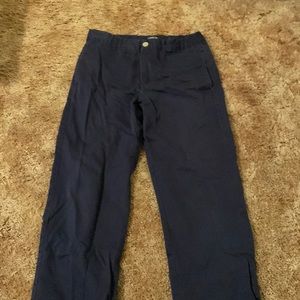 Blue khakis